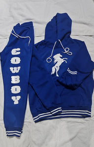UC Sweatsuits Blue & White