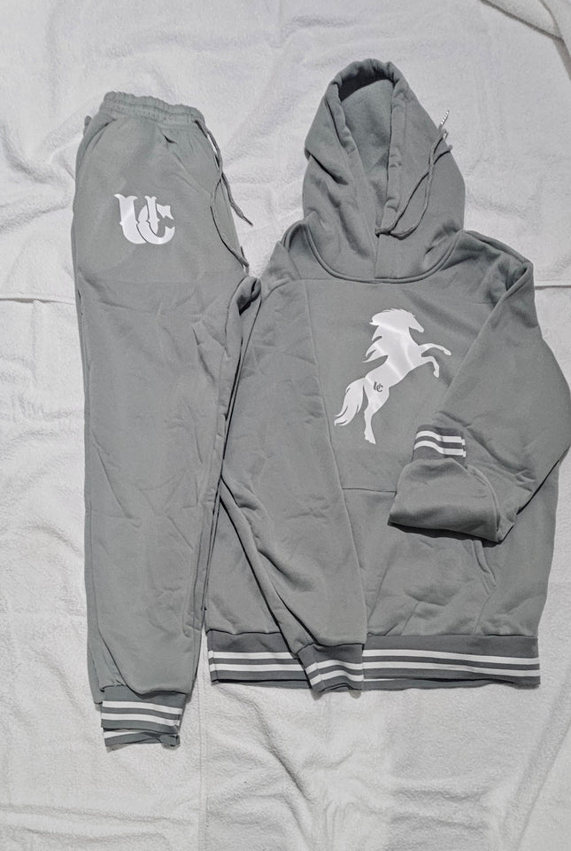 UC Sweatsuits Grey & White