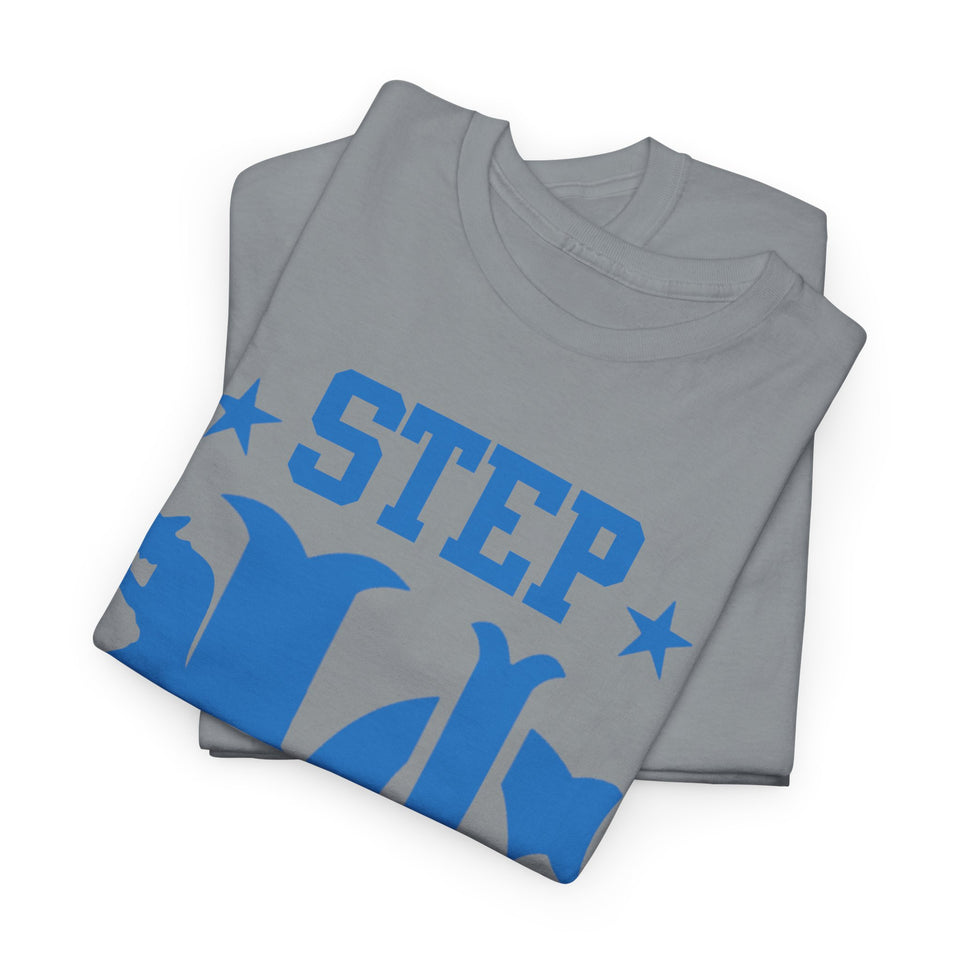 UC Step Better Blue & Grey Tees