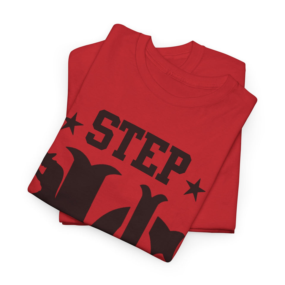 UC Step Better Red & Black Tees