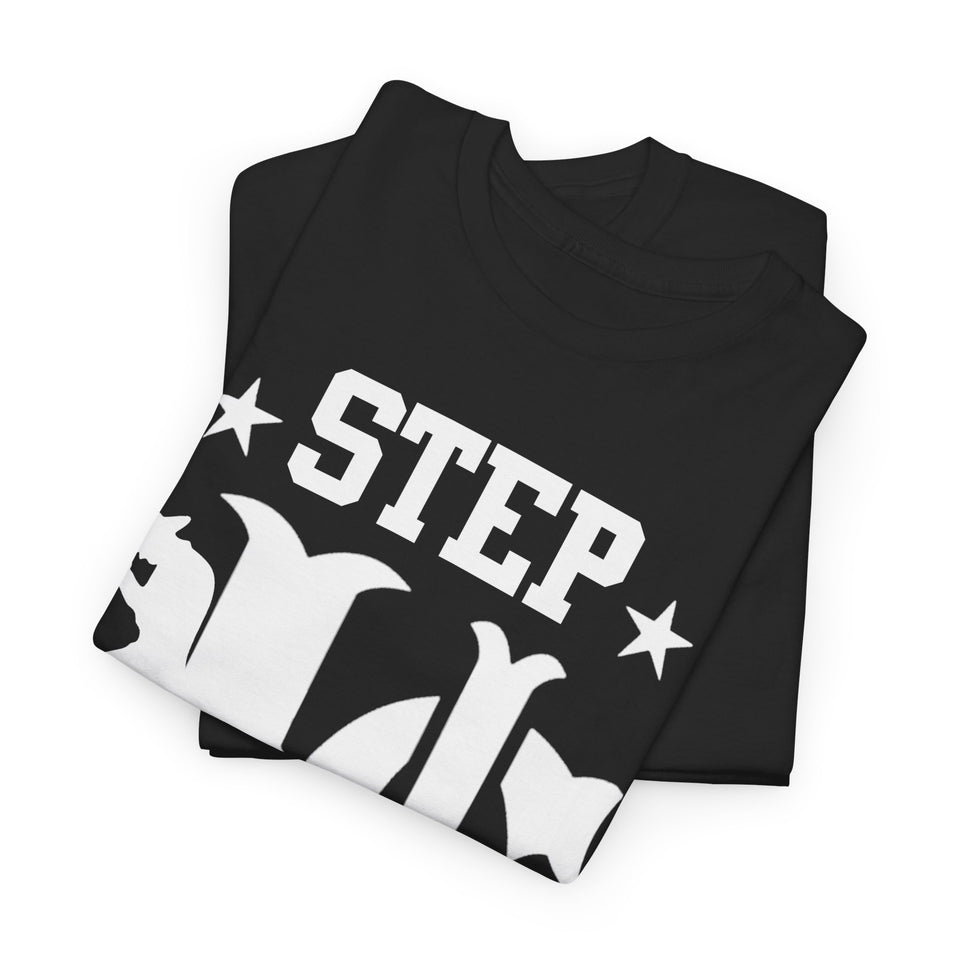 UC Step Better Black & White Tees
