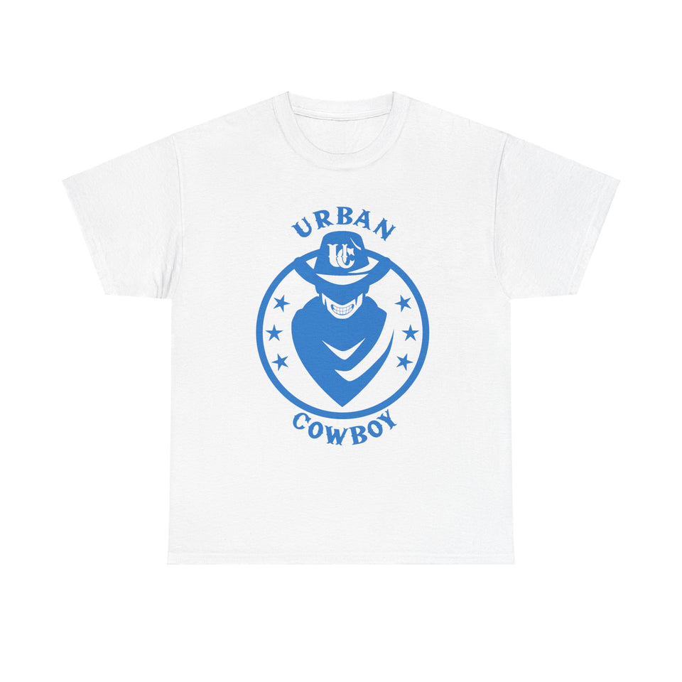 Urban Cowboy Yeehaw White & Blue