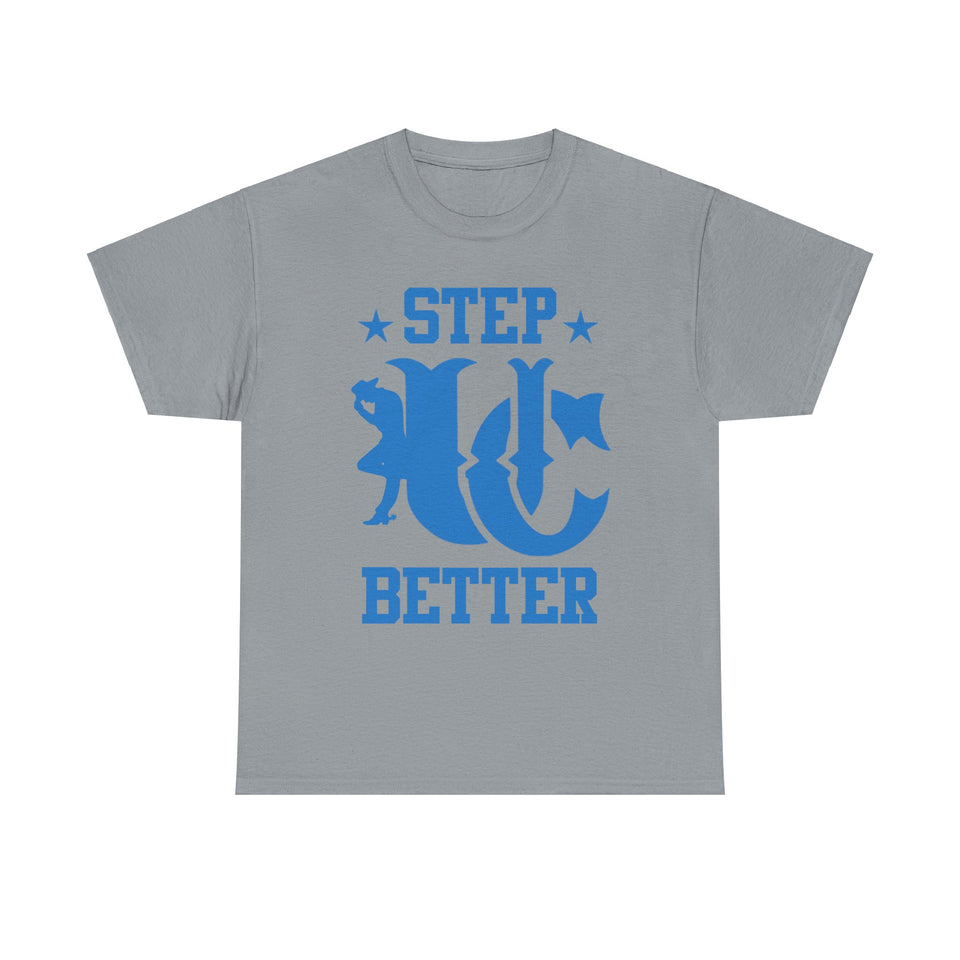 UC Step Better Blue & Grey Tees