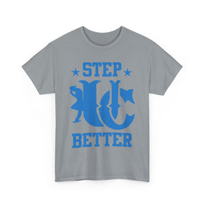 UC Step Better Blue & Grey Tees