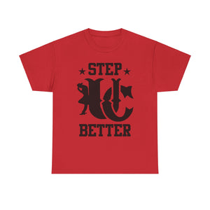 UC Step Better Red & Black Tees