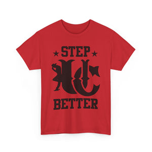 UC Step Better Red & Black Tees