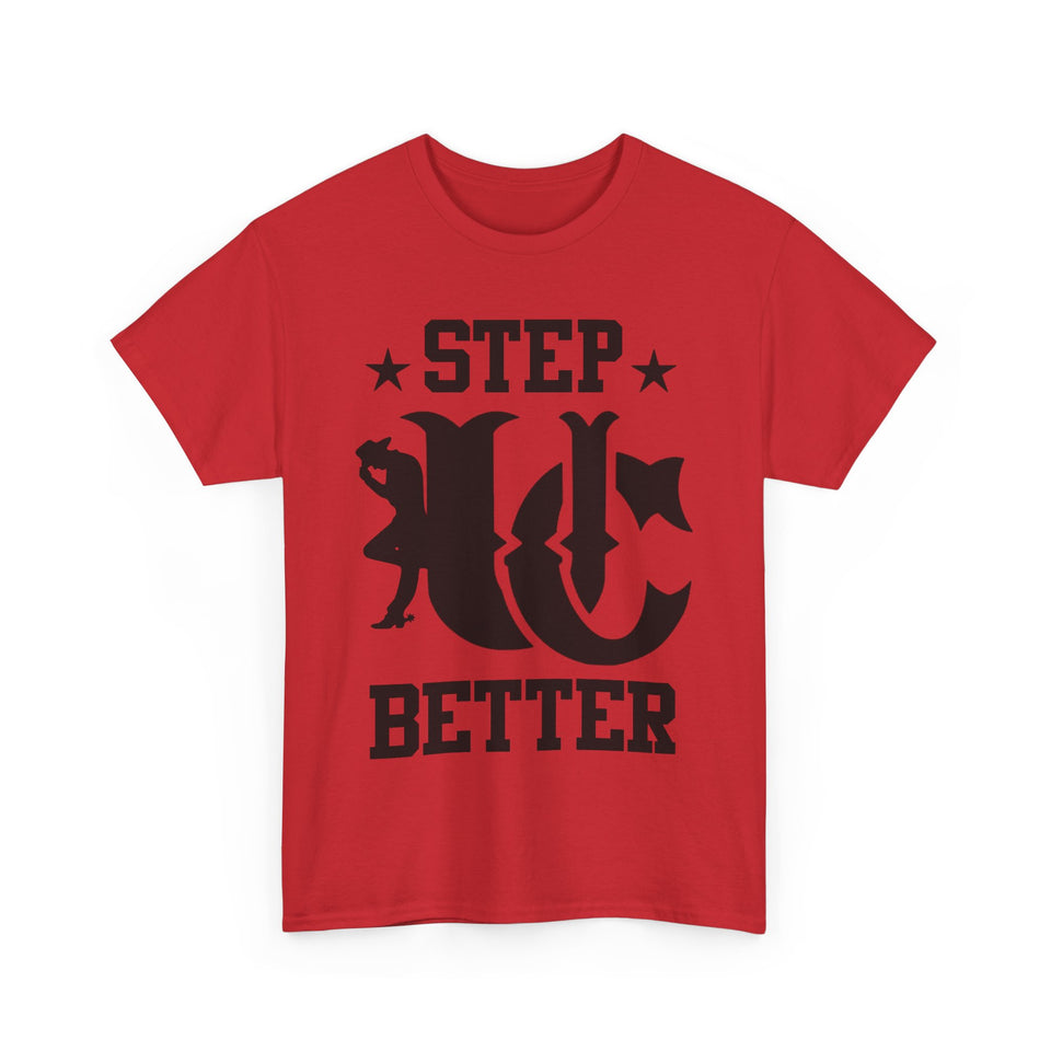 UC Step Better Red & Black Tees