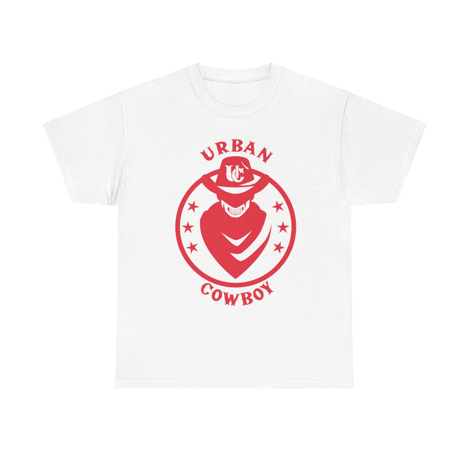 Urban Cowboy Yeehaw White & Red