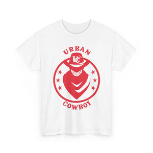Urban Cowboy Yeehaw White & Red