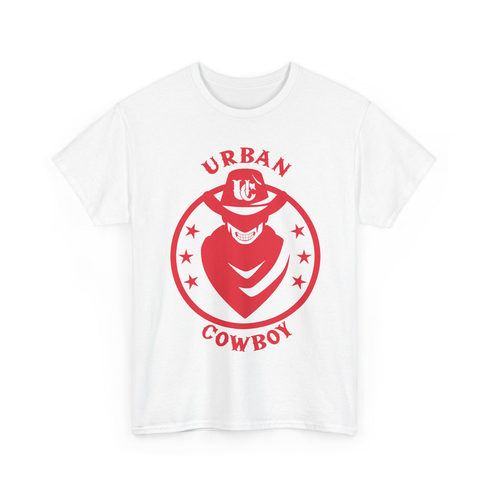 Urban Cowboy Yeehaw White & Red