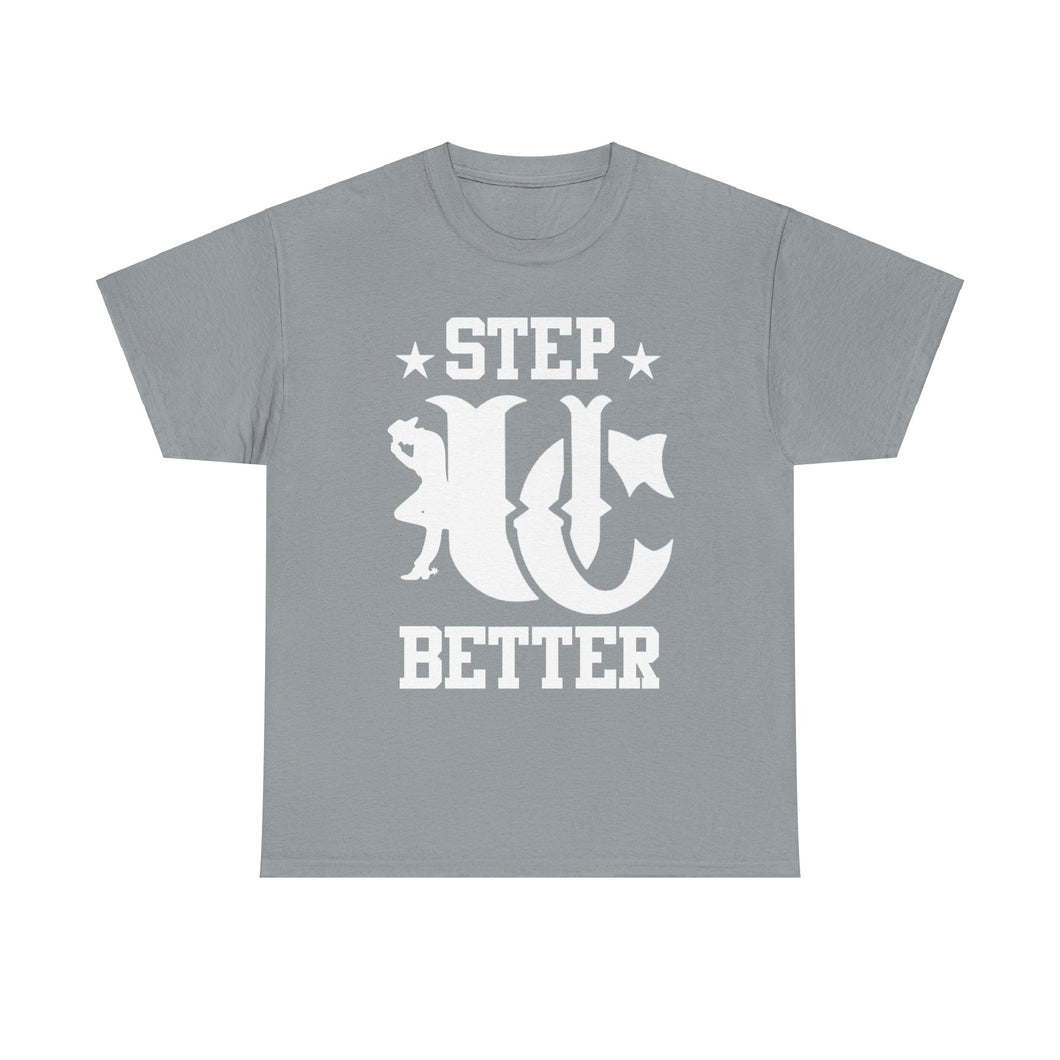 UC Step Better White & Grey Tees